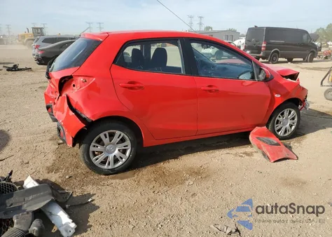 2012 Mazda Mazda2 from USA, damaged, VIN JM1DE1KY7C0136853